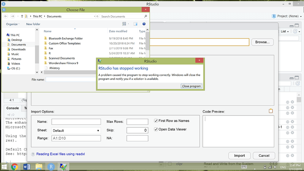 Файл import. Р студио. RSTUDIO desktop