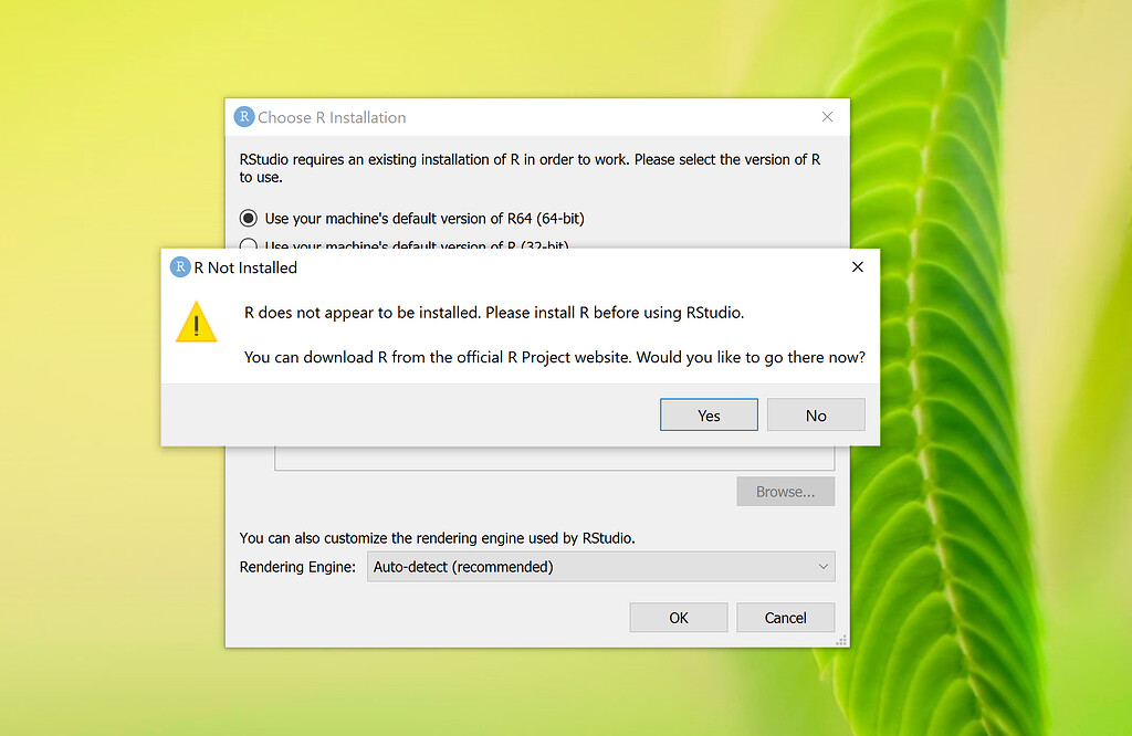 Installing R on a windows based computer - General - Posit Community