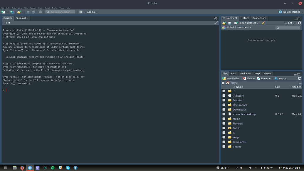 RStudio menu bar font size - RStudio IDE - Posit Community