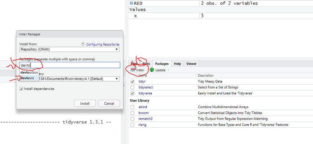 Unable to install devtools - General - Posit Community