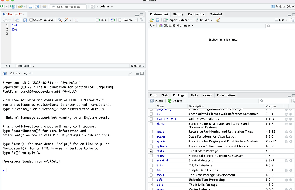 RStudio cannot do basic math ? - General - Posit Community