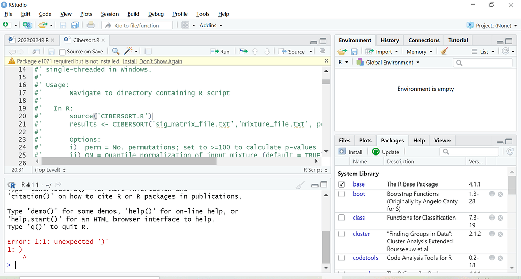 I am getting an ERROR when installing R - General - Posit Community
