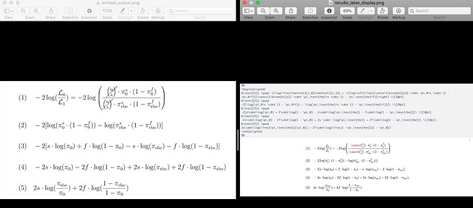 output-versus-display