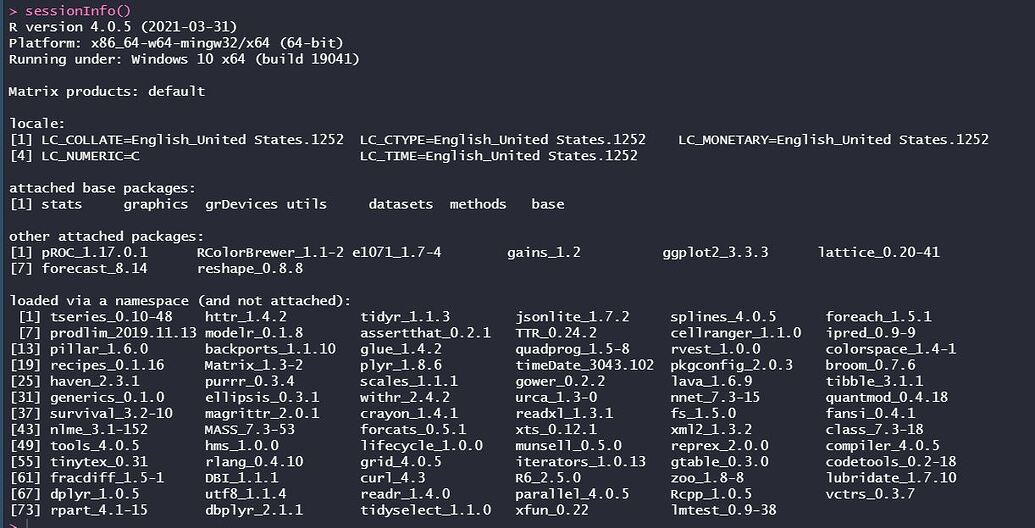 Error: package or namespace load failed for ‘caret’ in inDL(x, as ...