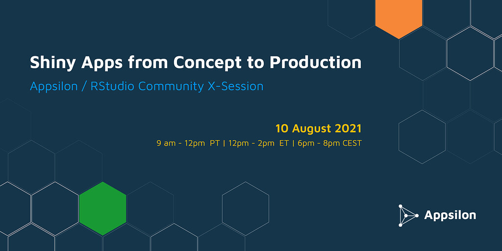 Shiny Apps from Concept to Production - An RStudio Community X-Session ...