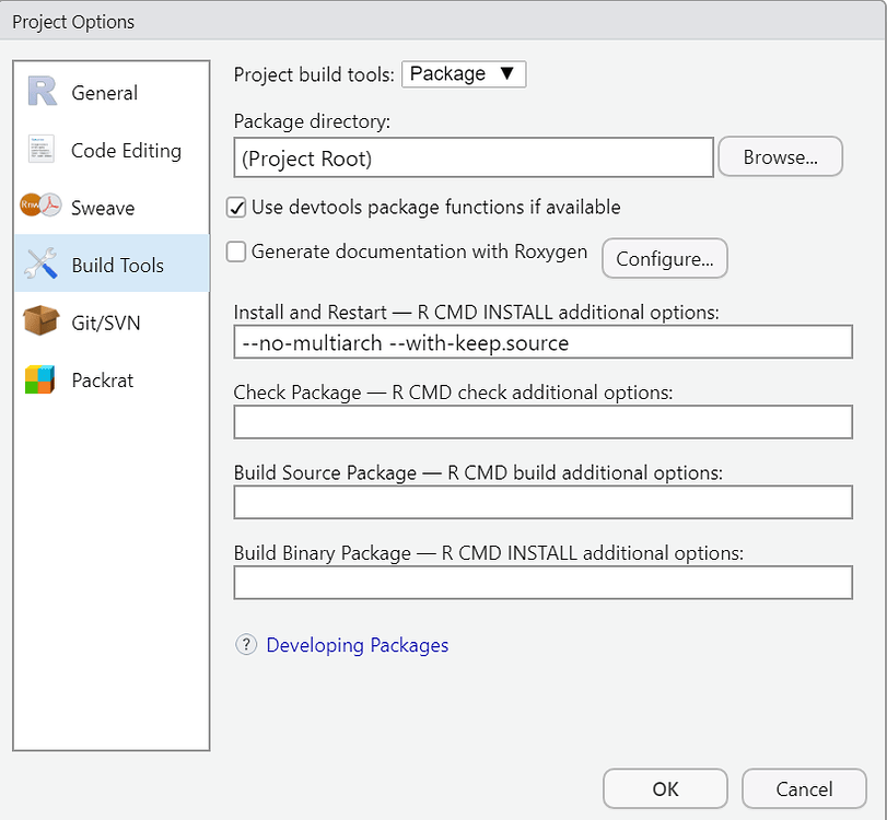 Creat Button Control R RStudio Build Button - RStudio IDE - Posit Community