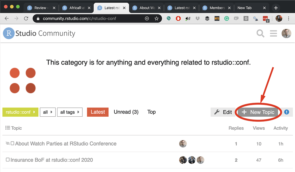 R Community About Watch Parties at RStudio Conference - posit::conf - Posit Community