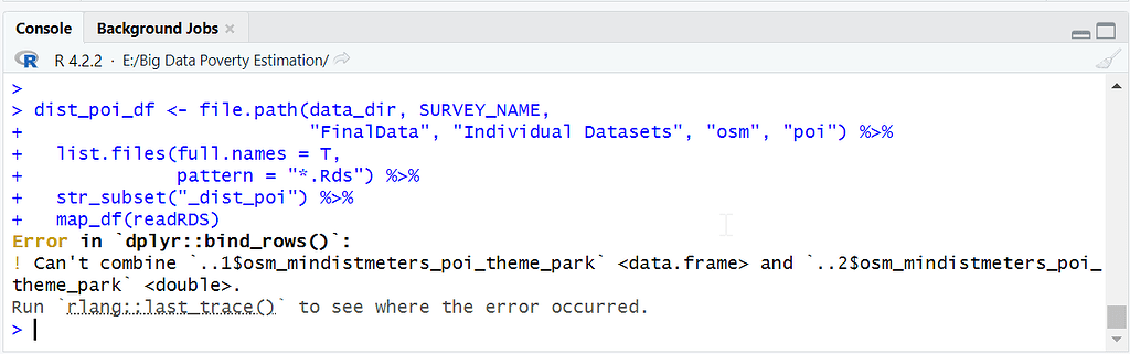 Error Combining Data Frames In R With `dplyr::bind_rows() - Tidyverse ...