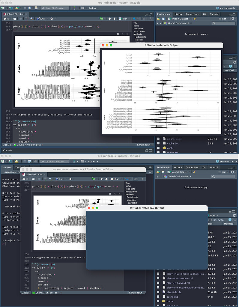R Studio Windows. View RStudio show in new window from detached window shows an empty window ...