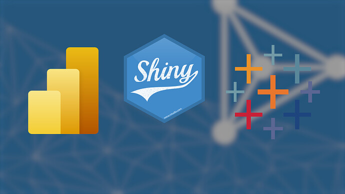 Comparing Shiny, Tableau, and PowerBI