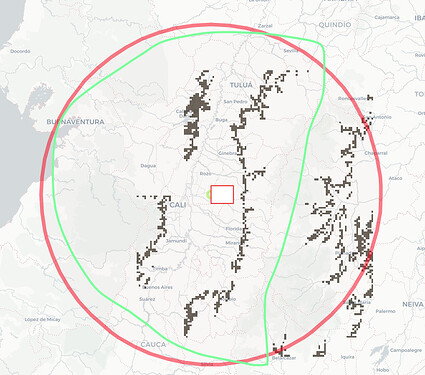 How filter some longitude