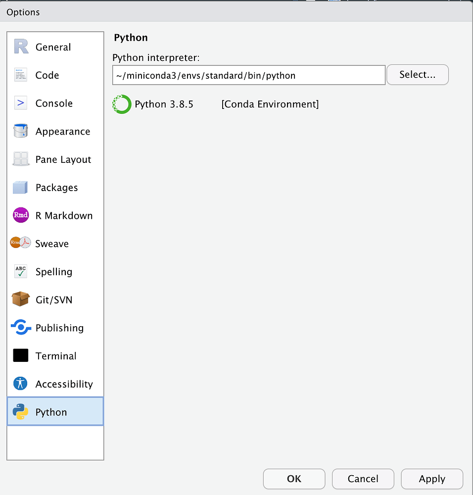 How to link installed Python packages to RStudio? - General - Posit ...