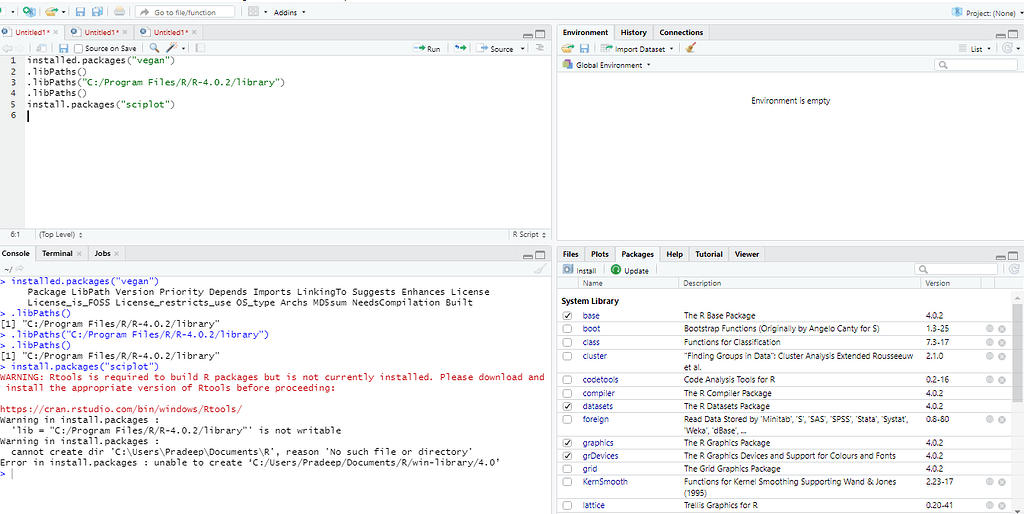 Problem on installing Package on R - General - Posit Community