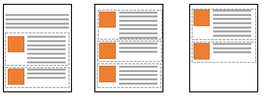 desired layout