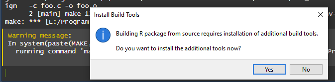 R version 4.6.0 keeps pulling wrong RTools version - General - Posit ...